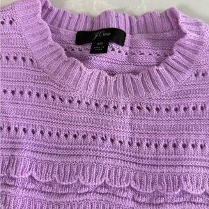 J. Crew Women's Lilac Sweater